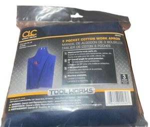 3 Pocket Tool Denim Work Apron - Picture 1 of 7
