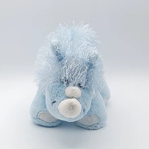 Webkinz HM196 Blue Rhino Plush No Code Ganz Retired Preowned Stuffed Animal - Picture 1 of 9