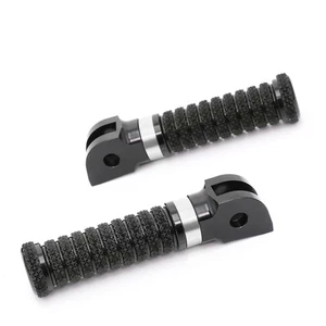 RRING Silver Grip Front Foot Pegs For Yamaha FZ400 97 98 99 00 - Foto 1 di 5