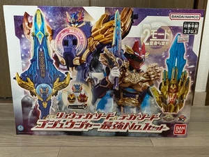 No.1 Sentai Gozyuger DX RyotegaSword & Tega Sword Strongest No.1 Set NUEVO Japón - Imagen 1 de 11