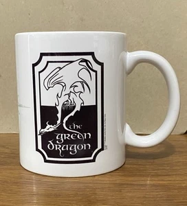 The Hobbit Green Dragon Inn Mug An Unexpected Journey 11 oz Ceramic WB 2012 LOTR - Picture 1 of 8