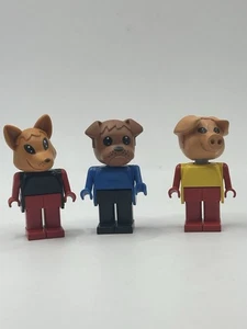 3 personaggi LEGO FABULAND vintage - Foto 1 di 1