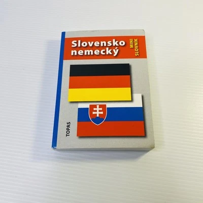 Nemecko Slovensky German Slovak Mini Slovnik Slovakia Slovensko Nemecky Pocket - Image 1 of 4