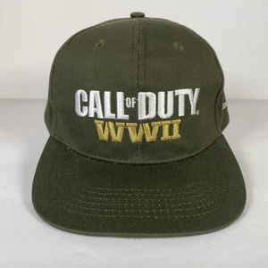 Call Of Duty WW2 Promotional Hat COD Games Snapback Cap WWII World at War New - Picture 1 of 7
