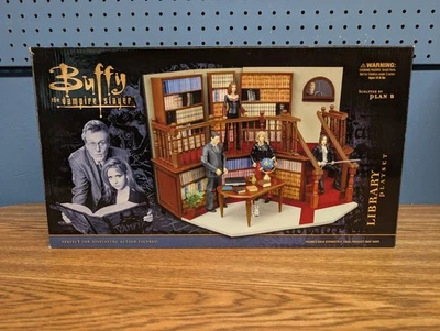 Juego Biblioteca Buffy el Vampiro Sellado de Fábrica | Diamond Select Toys 2006 Foto 1 de 4