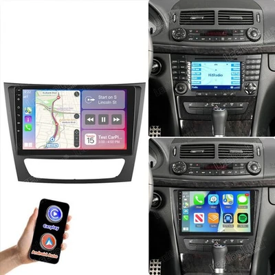 Radio coche 2G+64G para Mercedes Benz E-W211 E320 E500 E350 Android 15.0 Carplay Foto 1 de 4