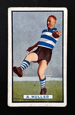 1939 VFL Allen's Irish Moss Gum A. Muller North Melbourne Football Club Card - image 1 of 2