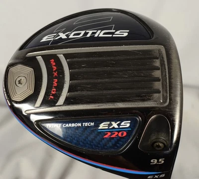 Driver Tour Edge Exotics EXS 220 9,5° rígido diestro grafito HZRDUS eje de humo Foto 1 de 4
