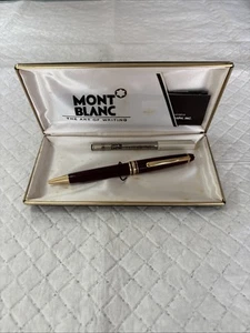 MONTBLANC MEISTERSTUCK 164R Burgundy Vintage Ballpoint Pen Used 239 - Picture 1 of 10