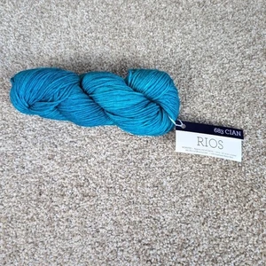 Malabrigo Rios Garn 683 Cian Kammgarngewicht 100% Superwash Merinowolle - Bild 1 von 5