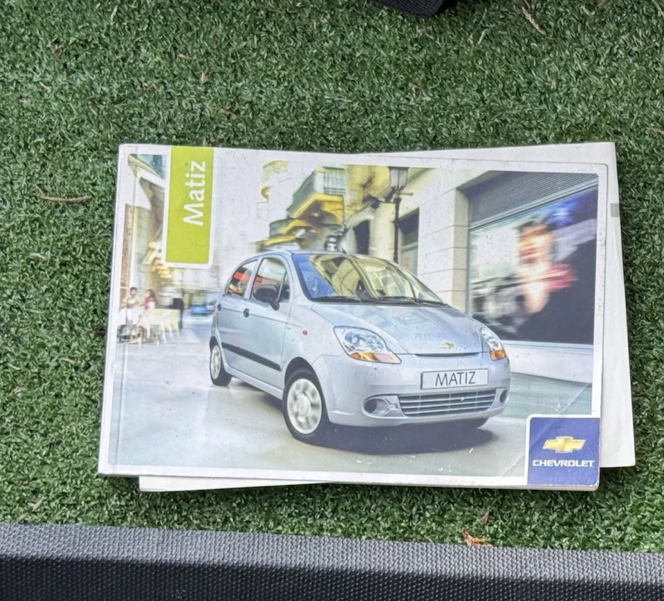 Libretto Istruzioni Chevrolet Matiz - Immagine 1 di 1