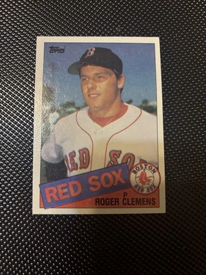 1985 Topps Roger Clemens #181 NM-MT Boston Red Sox Rookie RC! - Image 1 of 2