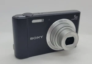 SONY Cyber-Shot DSC-W800 20.1 MP 5x Optical Zoom Digital Camera Black, Excellent - Picture 1 of 7