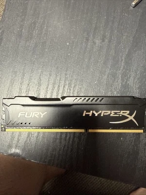 HyperX Fury  DDR3 1600 8gb Ram HX316C10FB/8 - Image 1 of 3