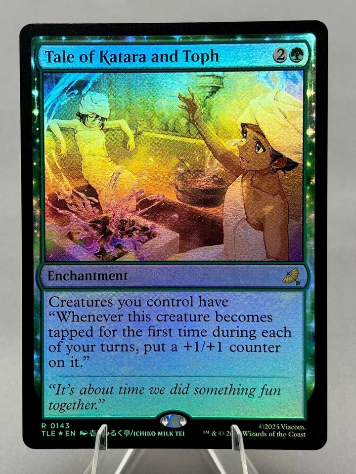 Tale of Katara and Toph Foil TLE #143 - MTG Avatar Near Mint - Image 1 of 1