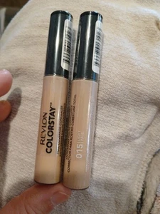 2 - REVLON COLORSTAY FULL COVERAGE CONCEALER #015 LIGHT -PALE - Picture 1 of 1