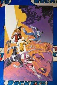 Mighty Morphin Power Rangers Ritas Rewind #1 - BOOM Cover D 1:10 Tango Full Art - Picture 1 of 6