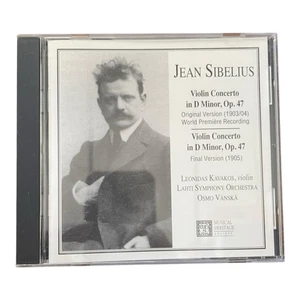 Jean Sibelius Violin Concerto In D Minor Op 47 CD Leonidas Kavakos - Picture 1 of 3