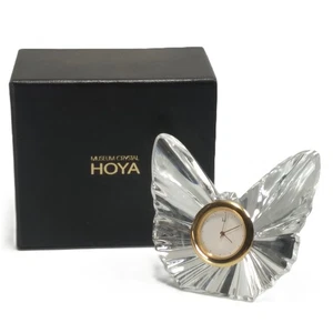 Orologio HOYA Museum Crystal Butterfly GIAPPONE con scatola originale come nuovo batteria nuova! - Foto 1 di 11