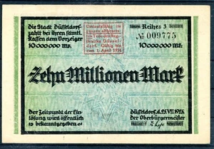 Düsseldorf 10 milioni di marchi 25.8.1923 - Foto 1 di 2