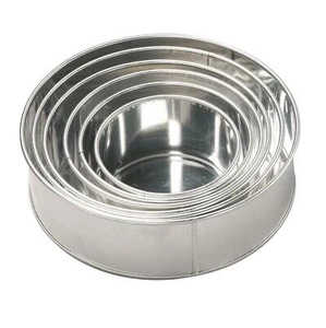 Cake Tin Baking Pan Tray Wedding Tier Mould Bake Invicta Round 101mm 4" - Picture 1 of 1