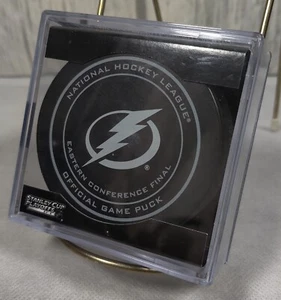 GAME PUCK - 2015 EAST FINALS - TAMPA BAY LIGHTNING STANLEY CUP PLAYOFFS - Bild 1 von 5