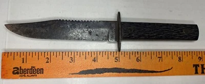 Faca de caça vintage imperial 5,5" lâmina fixa Bushcraft sobrevivência cabo falso de veado - Imagem 1 de 4