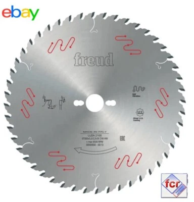 LAMA PER LEGNO FREUD DIAMETRO 350mm sp. 3,50 DENTI 54 foro 30mm - Imagen 1 de 4