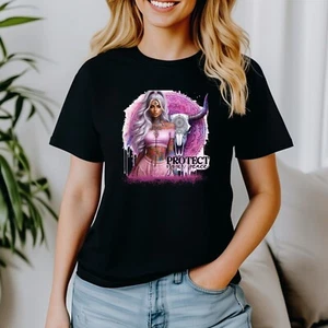 Rosa Protect Your Peace T-Shirt Tshirt Grafik T's mehrere Farben verfügbar - Bild 1 von 8