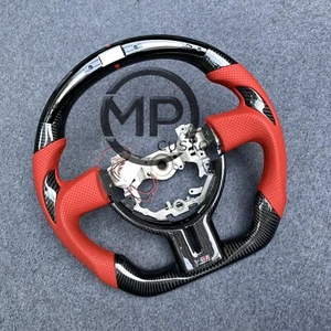 LED Carbon fiber steering wheel fit for 2012-2016 Toyota GT86 Brz Zc6 Scion FR-S - Picture 1 of 6