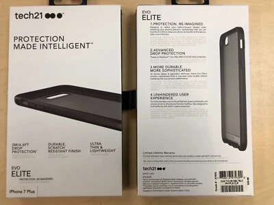 Tech21 EVO ELITE Case for iPhone 7 Plus / 8 Plus in Grey/Black - Image 1 of 3