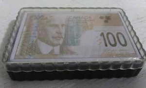 Bank of Canada Money Playing Cards with Case Brand NEW Sealed - Picture 1 of 5