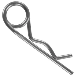10pcs Spring Connector Cotter Pin Double Ø 4mm Bolt Lock Stainless Steel A2 NEW - Picture 1 of 4