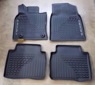 Toyota Camry 2018 - 2020 All Weather Rubber Floor Liner Mat Set - OEM NEW! - Image 1 of 4