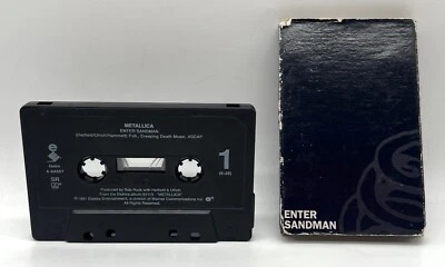 Metallica - Enter Sandman/Stone Cold Crazy Cassette Single, Elektra 9 4-64857 - Image 1 of 4