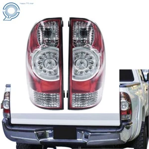 LED Tail Lights Brake Lamp For 2005-2015 Toyota Tacoma Rear Left+Right Side 2PCS - Picture 1 of 12
