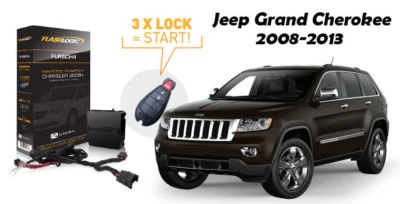 Arranque remoto Flashlogic para Jeep Grand Cherokee PTS 2011 arnés plug and play Foto 1 de 4