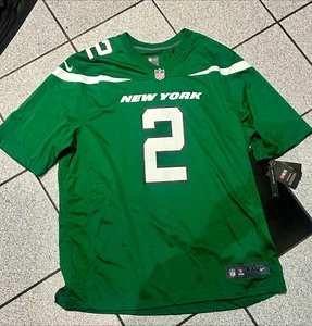Adult Customized Jersey Jets #2 Zach Wilson Size XXL Color Green - Picture 1 of 2