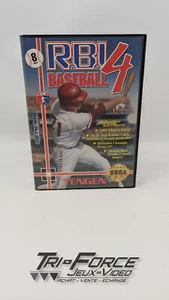 RBI Baseball 4 Sega Genesis SG CIB Complete Authentic tested Free shipping - Picture 1 of 2