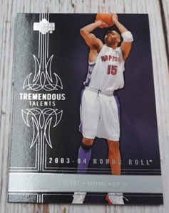 03-04 UD Honor Roll VINCE CARTER Insert Tremendous Talents Card #TT5 RAPTORS - Picture 1 of 1