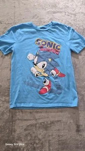Old Navy boy's Size XL (14-16) Sonic the Hedgehog Blue Graphic Print T-Shirt - Picture 1 of 7