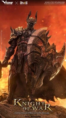 New In Stock VTOYS X BMS VSD005 1/12 Knight Of War 6" Collectible Male Figure - Image 1 of 4