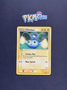 Pokémon TCG Team Aqua's Chinchou Team Magma vs Team Aqua 49/95 Regular LP. - Picture 1 of 3