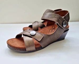 OTBT Sandey Damen-Keilsandale metallisch Größe 8,5 W neu - Bild 1 von 13