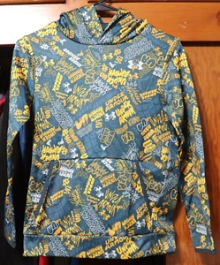 Under Armour UA Hoodie Graphic AOP Blau Pullover Youth Medium YMD - Bild 1 von 8