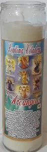 7-Archangels Candle, Veladora 7-Arcangeles, Color White/Blanco - Picture 1 of 2