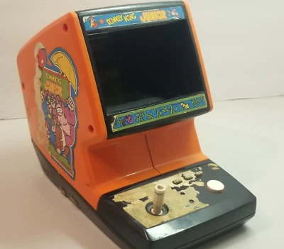 Mini videojuego arcade de mesa vintage Donkey Kong Junior Jr COLECO TRABAJO PROBADO Foto 1 de 4