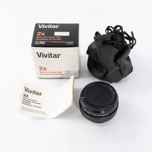 Vivitar 2X Teleconverter MC For Canon FD - Picture 1 of 6