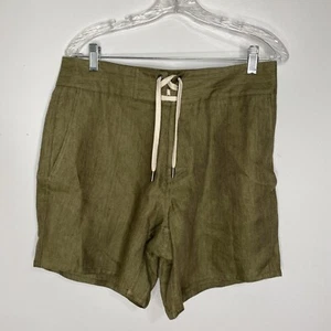 BIRDWELL Beach Britches for Todd Snyder grün 100 % Leinen Shorts Herren Größe 31 - Bild 1 von 6