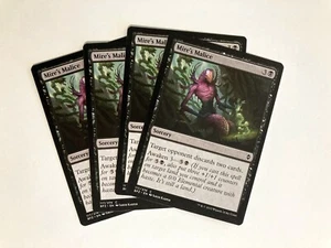 Mire's Malice (4) Battaglia per Zendikar quasi nuovo MTG Magic the Gathering - Foto 1 di 1